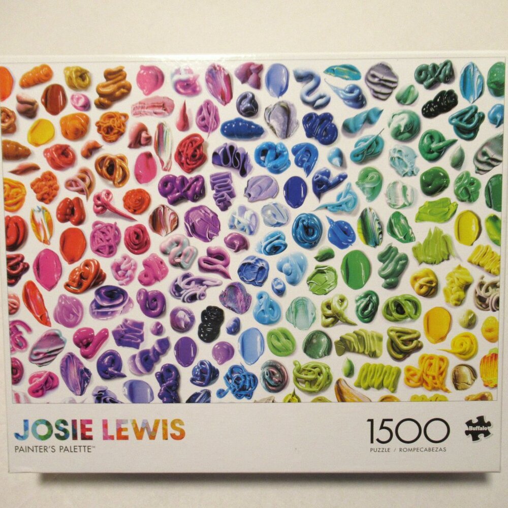 Painter's Palette 1500 piece puzzle